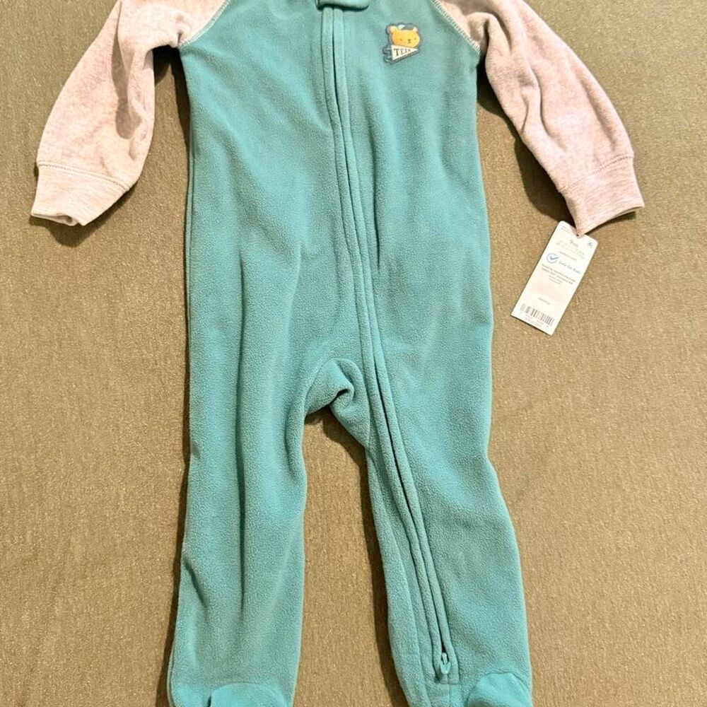 Carter-s Women's Blue and Green Sleepsuits-babygrows